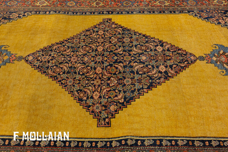 Antique Persian Bidjar (Bijar) Carpet n°:59967848